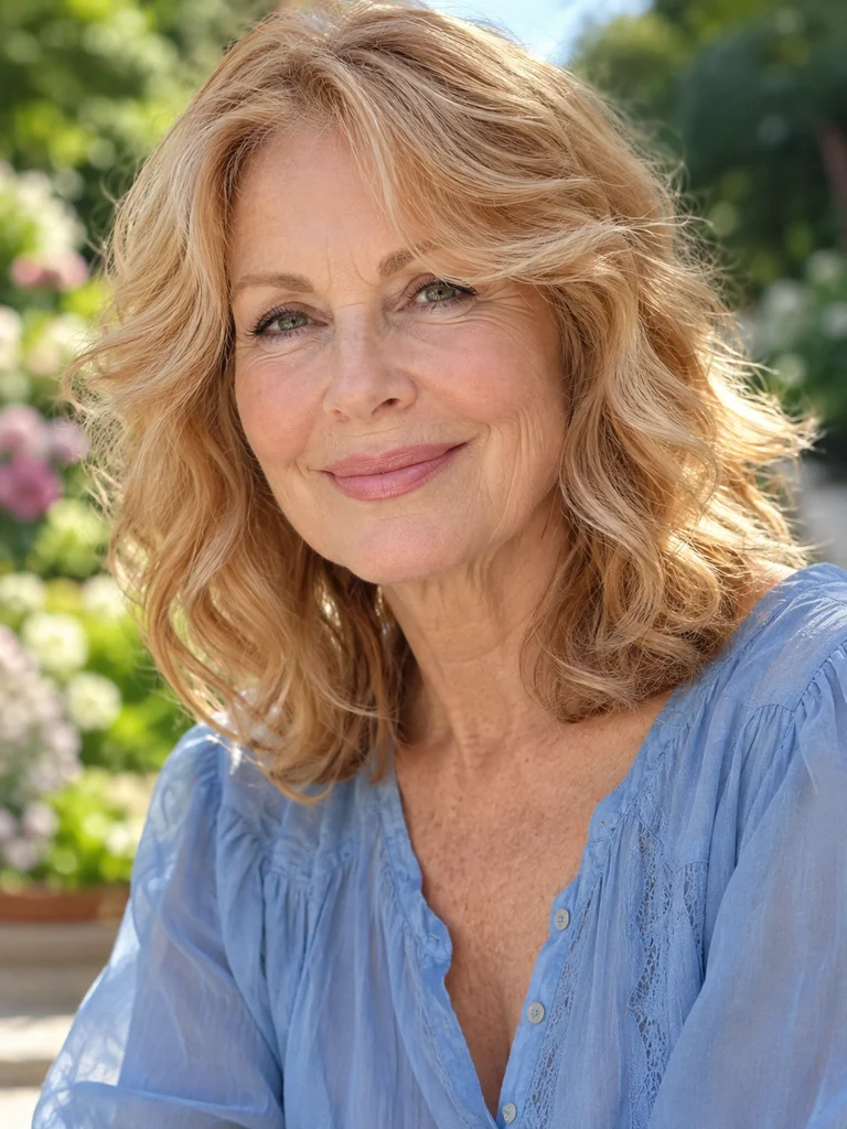 45 Best Hair Colors for Women Over 60 With Medium-Length Hair - image 39