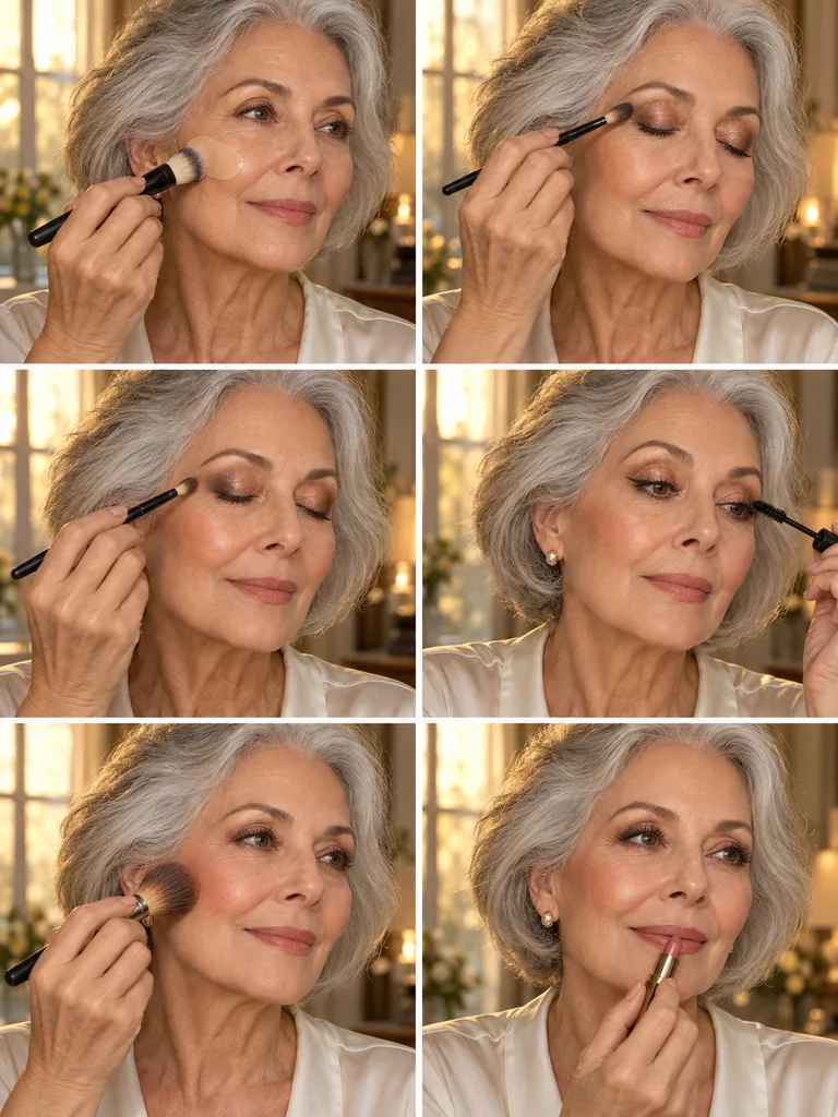 23 Classy Face Makeup Ideas for Women Over 70 You’ll Want to Try - image 40