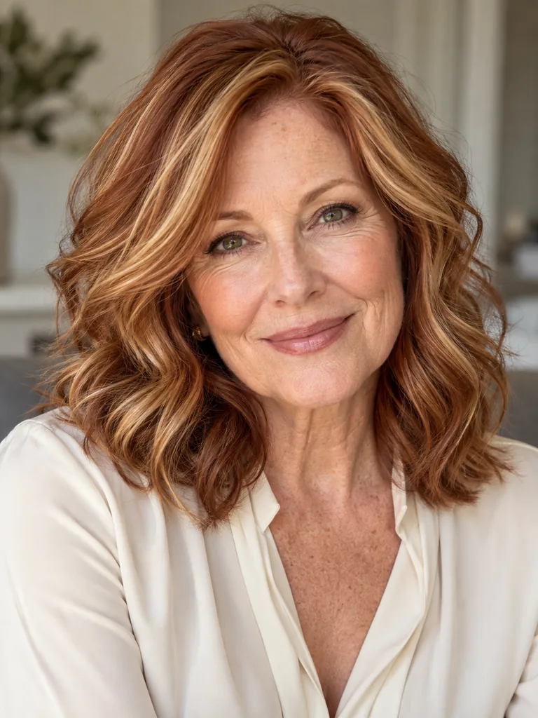 45 Stunning Red Hair Color Ideas for Older Women Over 50 - image 40