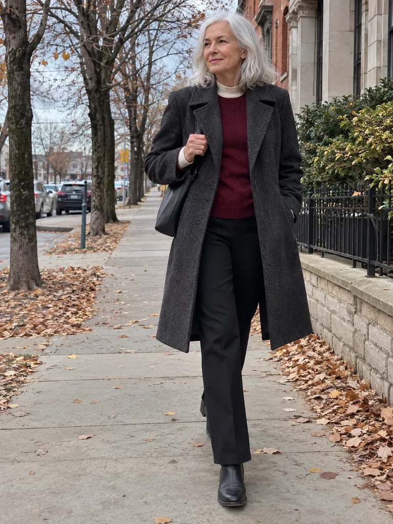 45 Chic Fall Travel Outfits for Women Over 60 for Effortless Autumn Style - image 40