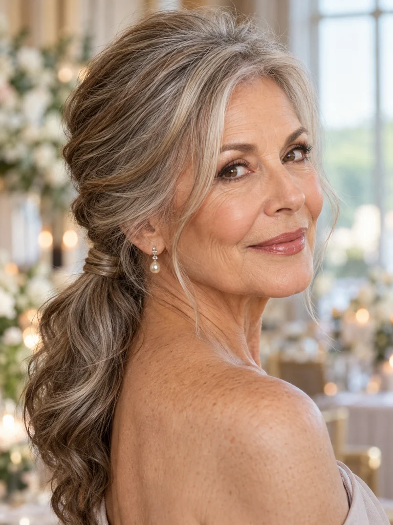 45 Graceful Wedding Hairstyle for Women Over 70 Ideas Perfect for Mature Hair - image 40