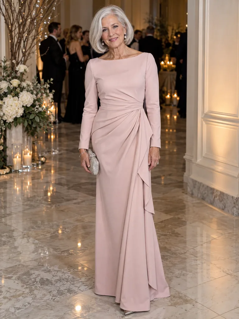 45 Classy Winter Wedding Dresses for Grandma to Look Beautiful - image 41