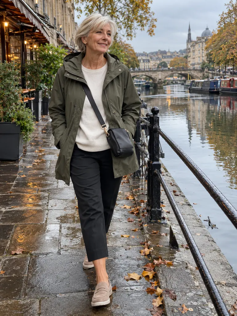 45 Chic Fall Travel Outfits for Women Over 60 for Effortless Autumn Style - image 41