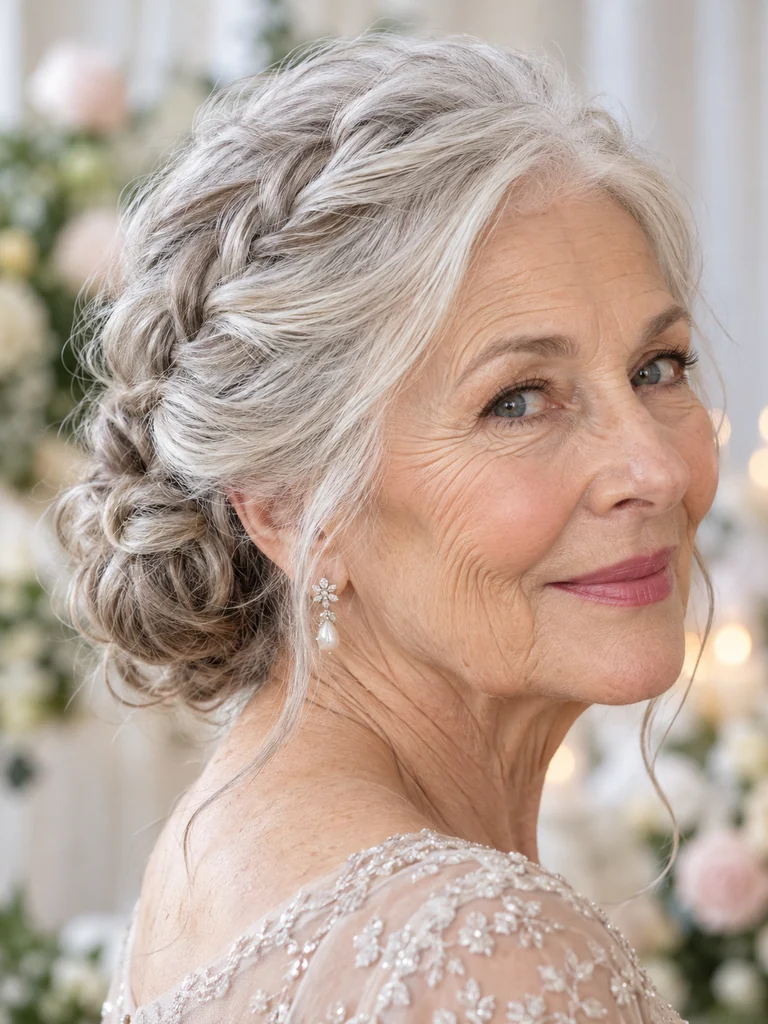 45 Graceful Wedding Hairstyle for Women Over 70 Ideas Perfect for Mature Hair - image 42