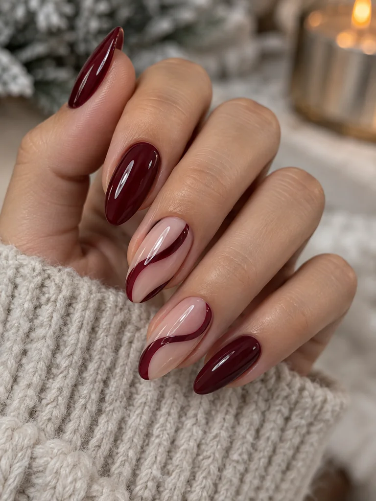 45 Winter Gel Nail Designs That Look Sophisticated and Stylish - image 42