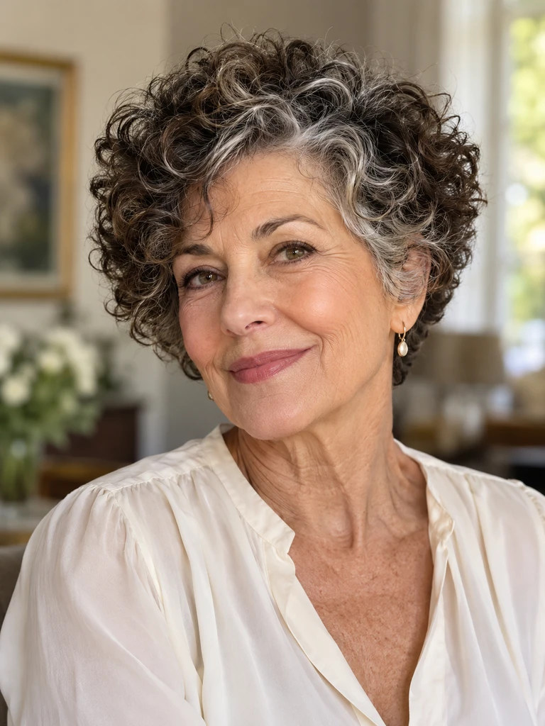 45 Feminine Short Haircuts for Women Over 60 That Feel Soft, Modern, and Flattering - image 42