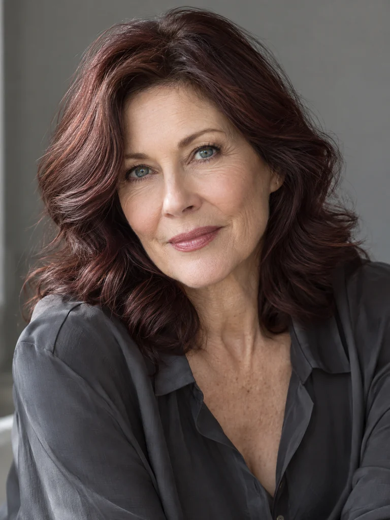 45 Best Hair Colors for Women Over 60 With Medium-Length Hair - image 43