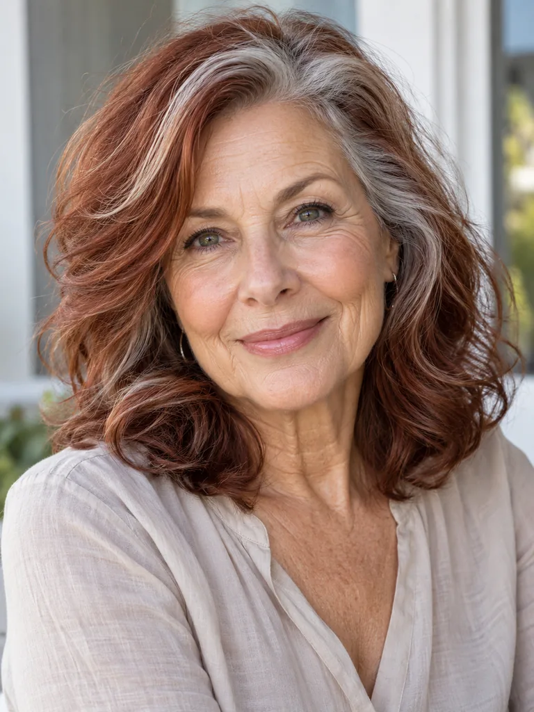 45 Stunning Red Hair Color Ideas for Older Women Over 50 - image 43