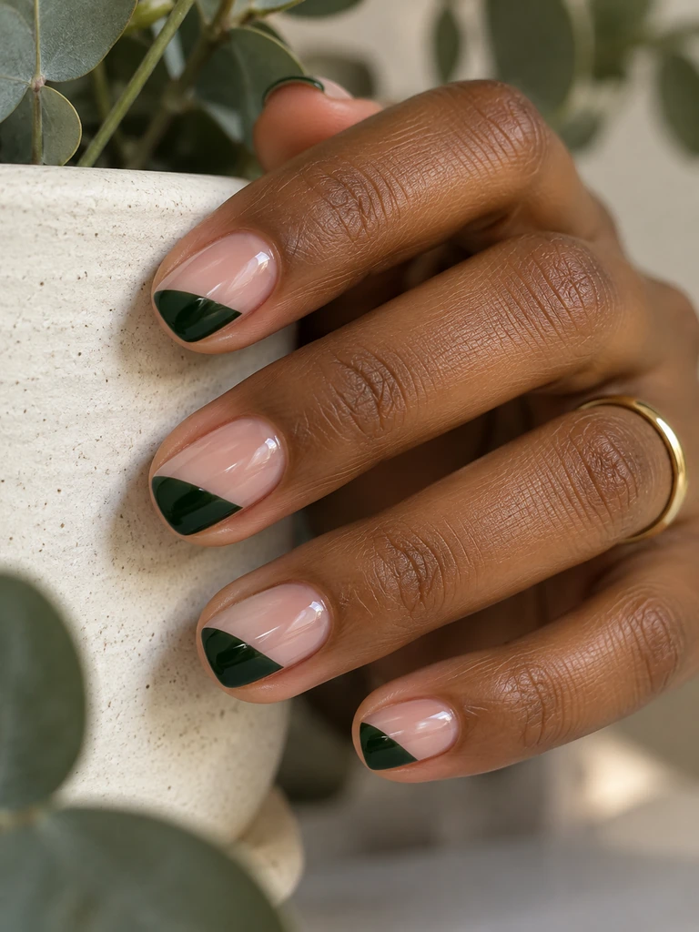 45 Dreamy Short Fall Wedding Nails for Bride With Delicate Bridal Details - image 43