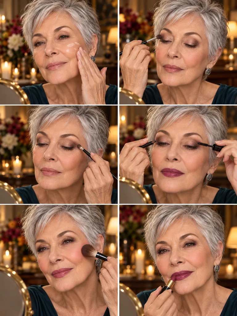 23 Classy Face Makeup Ideas for Women Over 70 You’ll Want to Try - image 44