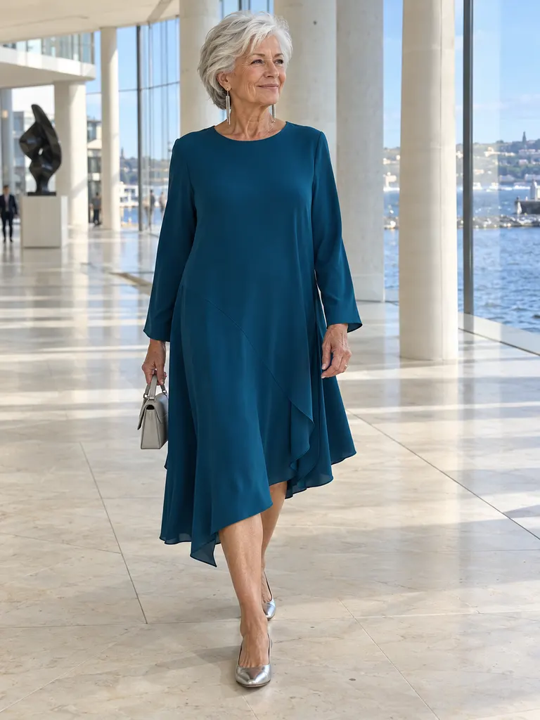 45 Classy Jewel Tone Dresses for Women Over 70 That Never Go Out of Style - image 44