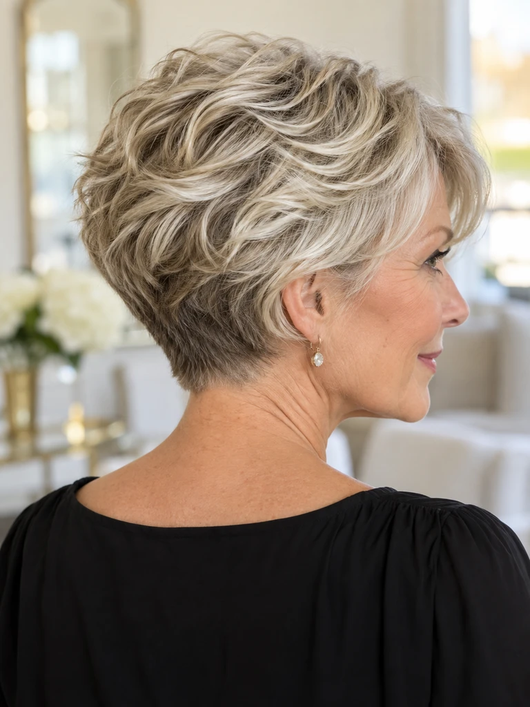 45 Feminine Short Haircuts for Women Over 60 That Feel Soft, Modern, and Flattering - image 44