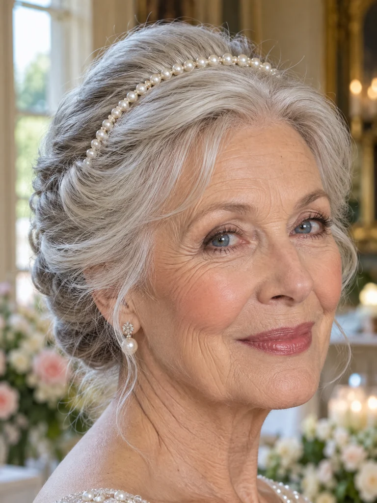 45 Graceful Wedding Hairstyle for Women Over 70 Ideas Perfect for Mature Hair - image 45