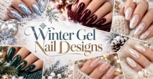45 Winter Gel Nail Designs That Look Sophisticated and Stylish